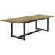 Geneve 80 X 40 inch Natural Outdoor Extension Dining Table